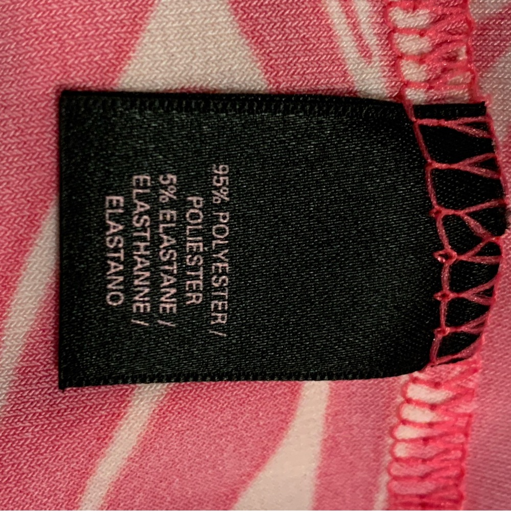 Victorias Secret stretch dress hot pink with gold zipper, size medium - Picture 9 of 10
